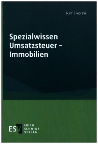 Kniha Spezialwissen Umsatzsteuer - Immobilien 