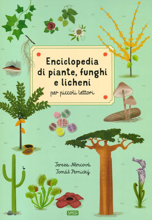 Kniha Enciclopedia di piante, funghi e licheni per piccoli lettori Tereza Nêmcová