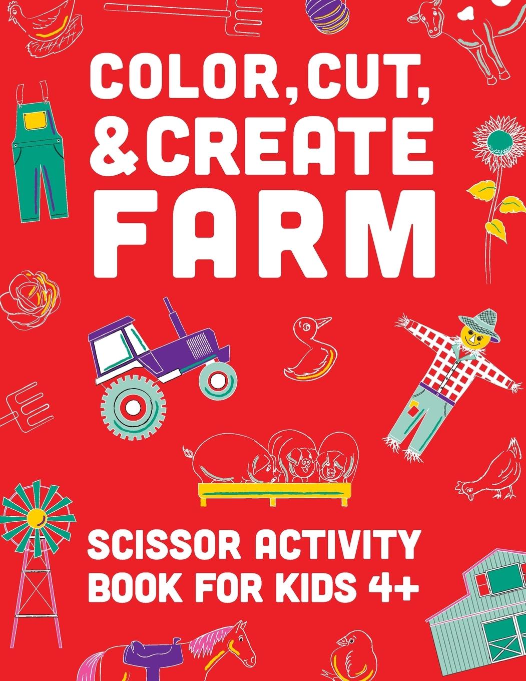 Knjiga Color, Cut, & Create Farm A & J Books
