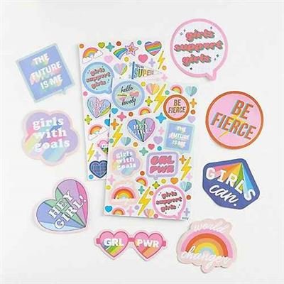 Carte GIRL POWER STICKER ALBUM 