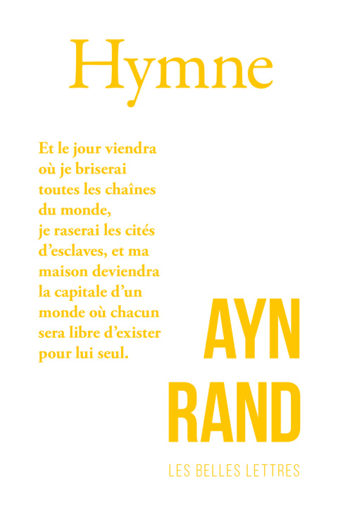 Knjiga Hymne Ayn Rand