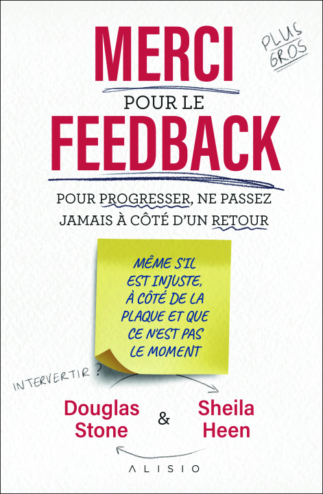 Kniha Merci pour le feedback Stone