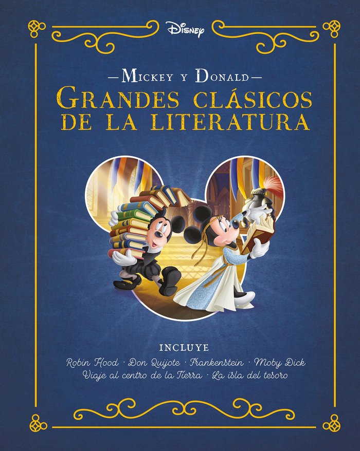 Kniha MICKEY Y DONALD. GRANDES CLASICOS DE LA LITERATURA Disney