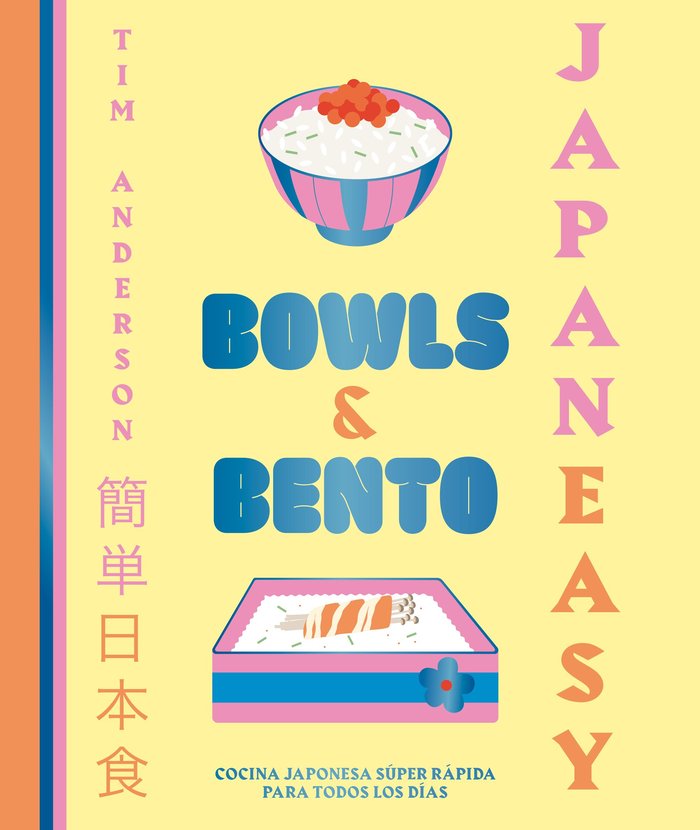 Carte JAPANEASY BOWLS AND BENTO Tim Anderson