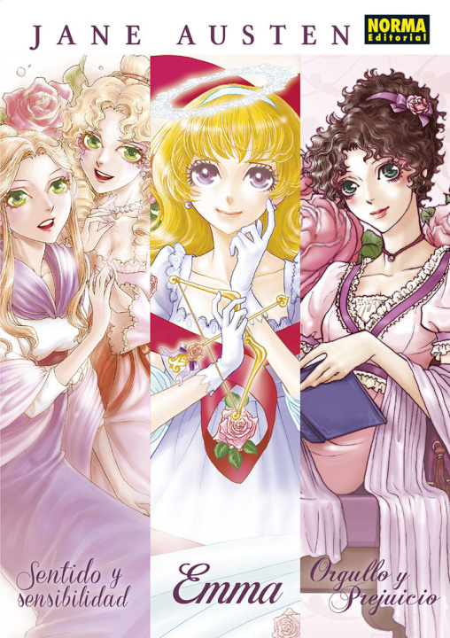 Kniha PACK CLASICOS MANGA:JANE AUSTEN AUSTEN