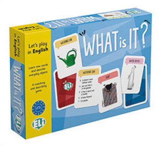 Carte WHAT IS IT? (LETS PLAY IN ENGLISH) CAJA JUEGO 