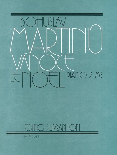 Libro Vánoce Bohuslav Martinů