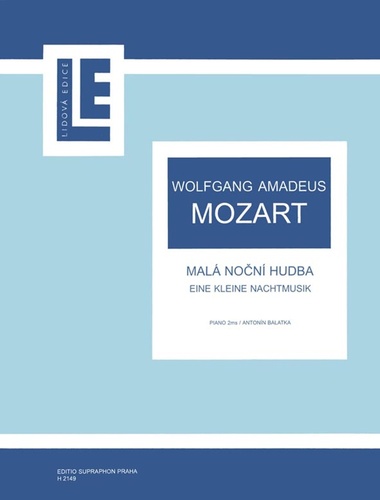 Kniha Malá noční hudba Wolfgang Amadeus Mozart