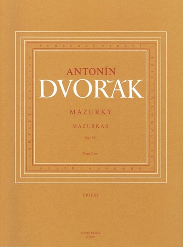 Kniha Mazurky Antonín Dvořák