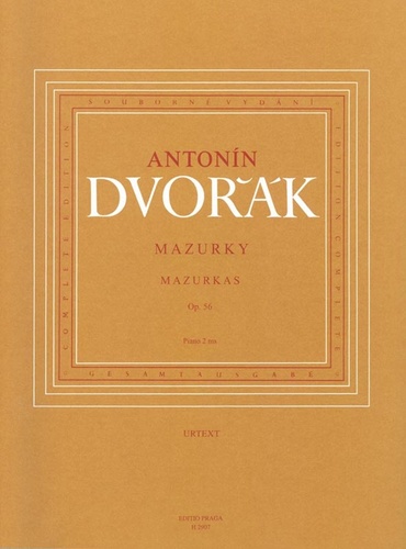Knjiga Mazurky Antonín Dvořák