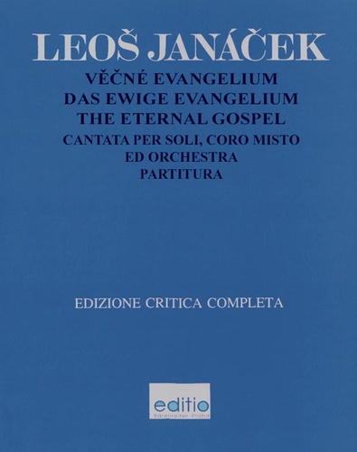 Kniha Věčné evangelium Leoš Janáček