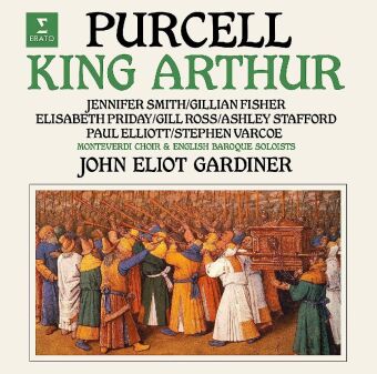 Kniha King Arthur, 2 Schallplatte Henry Purcell