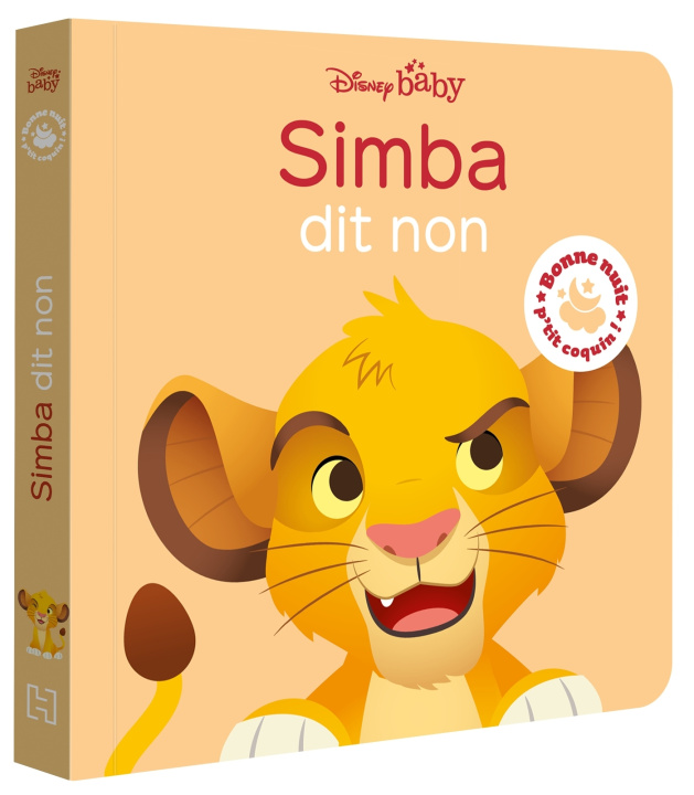 Książka DISNEY BABY - Bonne nuit, p'tit coquin ! Simba dit non 