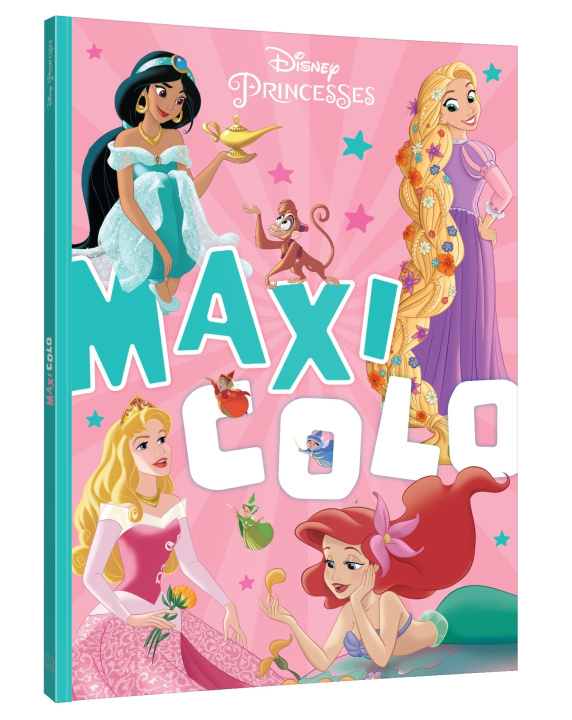 Knjiga DISNEY PRINCESSES - Maxi Colo 