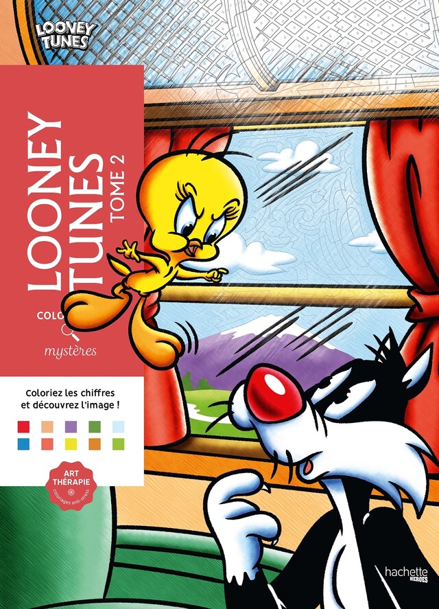 Kniha Coloriages Mystères Looney Tunes T2 
