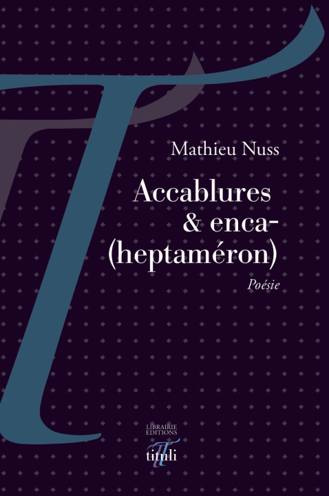Knjiga Accablures & enca- (heptaméron) Nuss