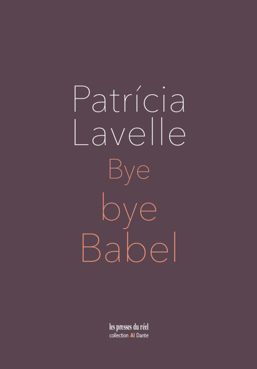 Book Bye bye Babel Lavelle