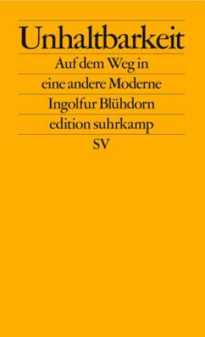 Libro Unhaltbarkeit Ingolfur Blühdorn