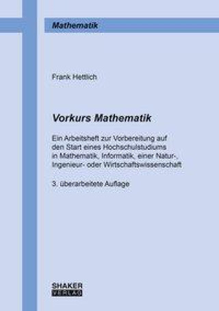 Kniha Vorkurs Mathematik 