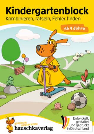 Könyv Kindergartenblock ab 4 Jahre - Kombinieren, rätseln, Fehler finden Ulrike Maier