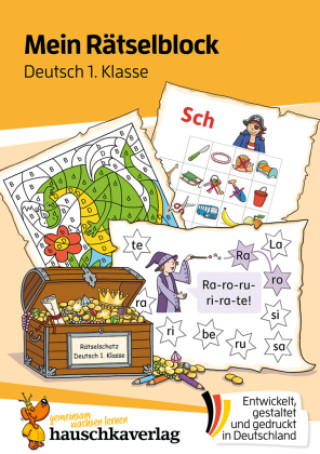 Könyv Mein Rätselblock Deutsch 1. Klasse Stefanie Walther