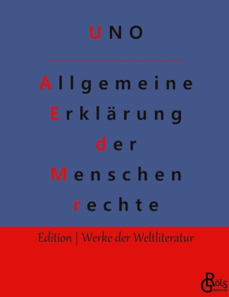 Knjiga Allgemeine Erklärung der Menschenrechte 