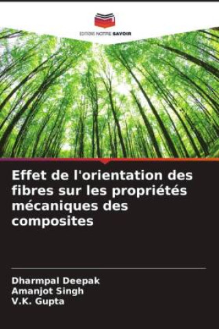 Kniha Effet de l'orientation des fibres sur les propriétés mécaniques des composites Dharmpal Deepak