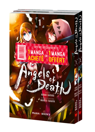 Kniha Pack decouverte Angels of Death T01 & T02 Makoto Sanada