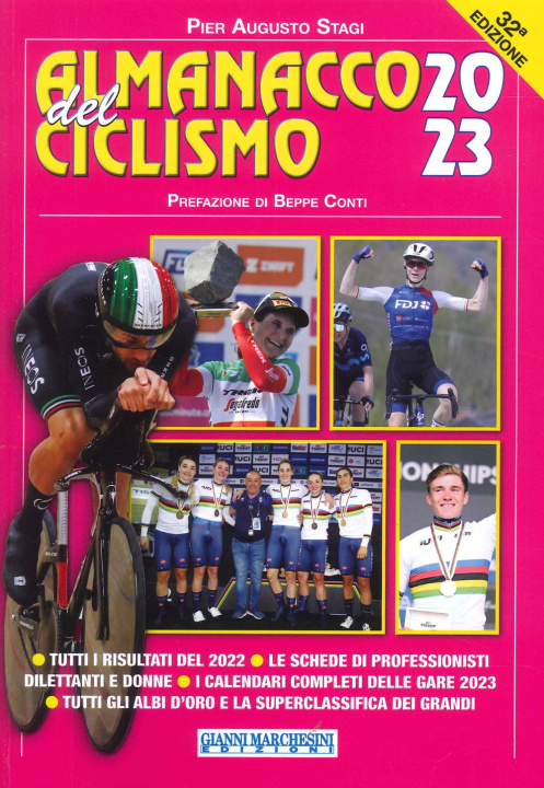 Carte Almanacco del ciclismo 2023 Pier Augusto Stagi