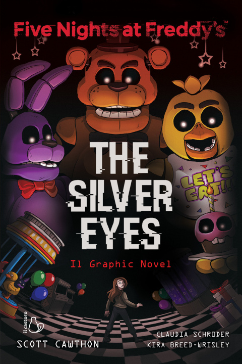 Carte Five nights at Freddy's. The silver eyes. Il graphic novel Scott Cawthon
