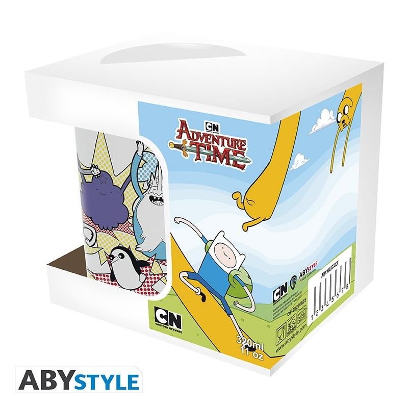 Könyv Adventure Time Hrnek keramický - Halftone Characters (objem 320 ml) 