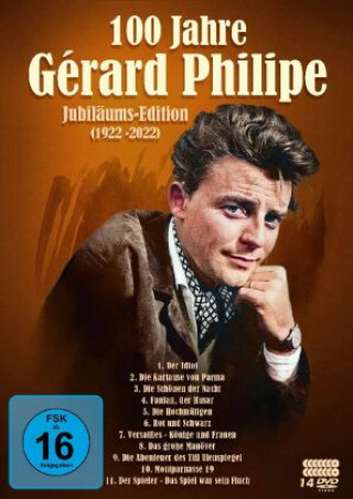 Видео 100 Jahre Gérard Philipe: Jubiläums-Edition (1922-2022), 14 DVD Claude Autant-Lara