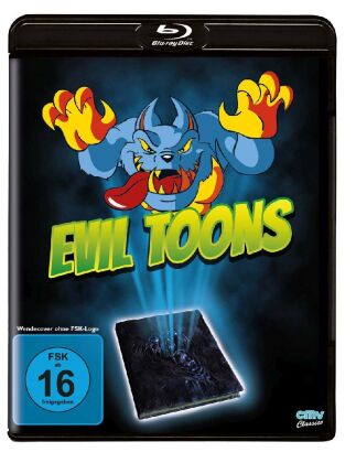 Video Evil Toons, 1 Blu-ray Fred Olen Ray