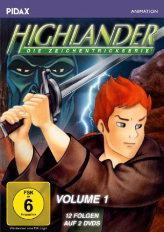Video Highlander - Die Zeichentrickserie. Vol.1, 2 DVD Frederic Dybowski