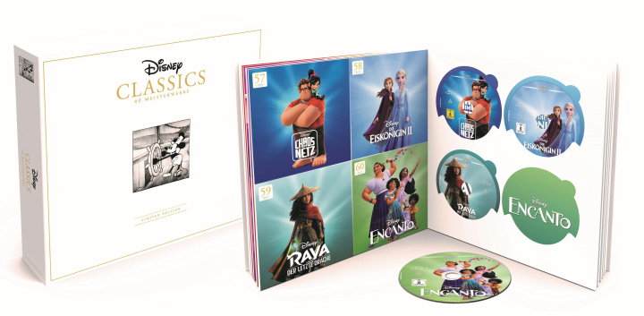 Video Disney Classics Komplettbox (60 Filme) 