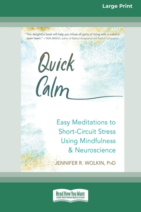 Knjiga Quick Calm Jennifer R. Wolkin
