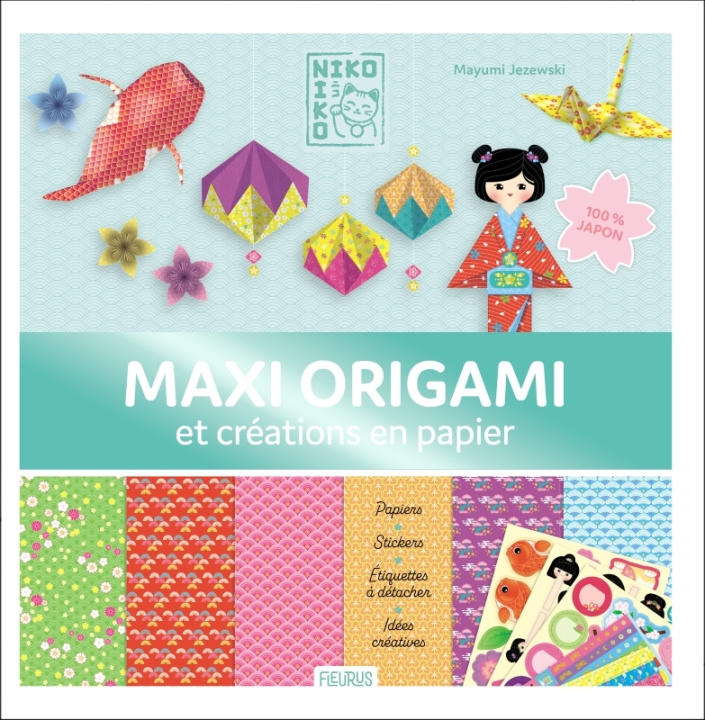 Kniha Maxi papiers créatifs origami - Niko-Niko Mayumi Jezewski