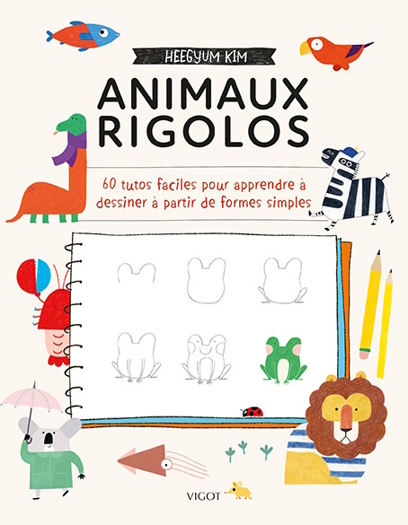 Libro Animaux rigolos Kim