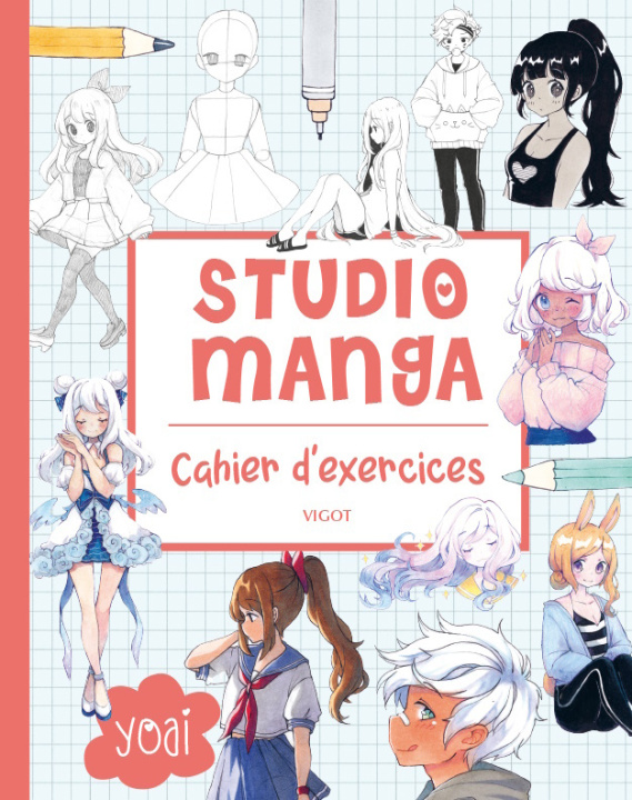 Kniha Studio manga : cahier d'exercices Yoai