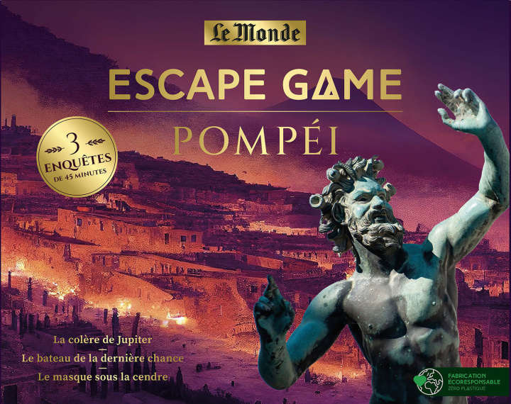 Kniha Escape Game - Pompéi 