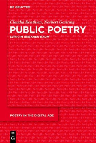 Boek Public Poetry Claudia Benthien