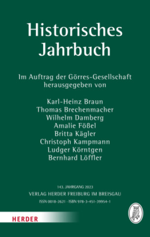 Knjiga Historisches Jahrbuch 