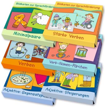 Kniha Großes Paket 2 - Bildkarten zur Sprachförderung Anja Boretzki