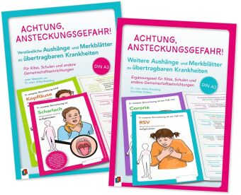Kniha Paket: Achtung, Ansteckungsgefahr! - 24 verständliche Aushänge und Merkblätter zu übertragbaren Krankheiten Ulrike Breckling
