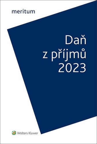 Książka Meritum Daň z příjmů 2023 Jiří Vychopeň