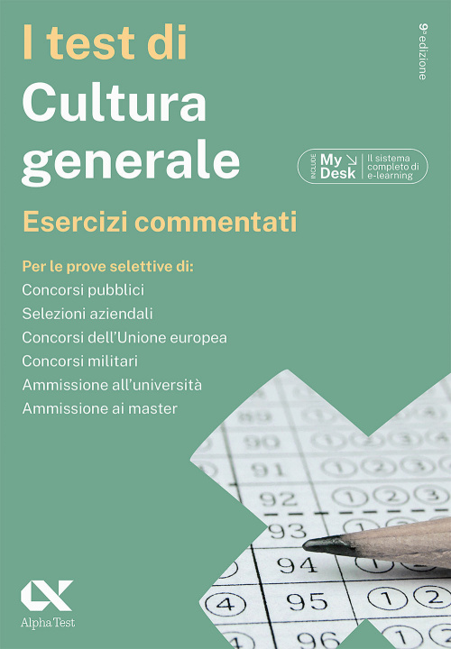 Kniha test di cultura generale. Esercizi commentati. Ediz. MyDesk Massimiliano Bianchini