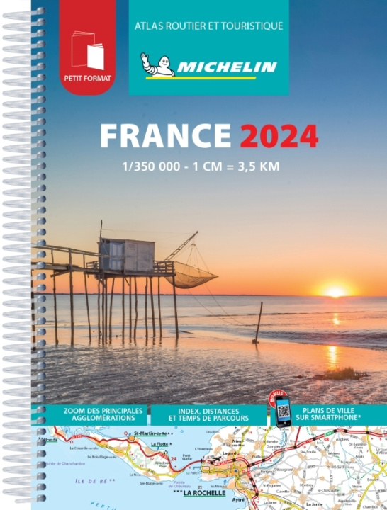 Könyv Atlas France 2024 Petit Format 
