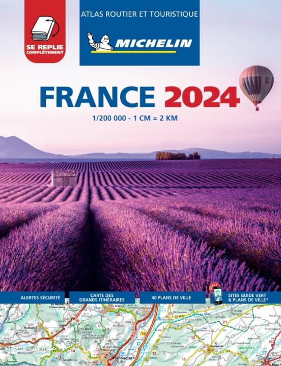 Kniha Atlas routier France 2024 - Tous les services utiles (A4-Multiflex) 