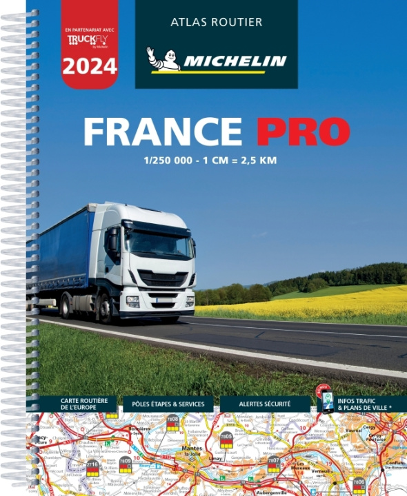Książka Atlas France PRO 2024 