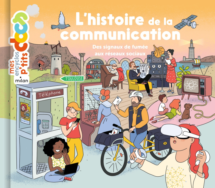 Kniha L'histoire de la communication Stéphanie Ledu